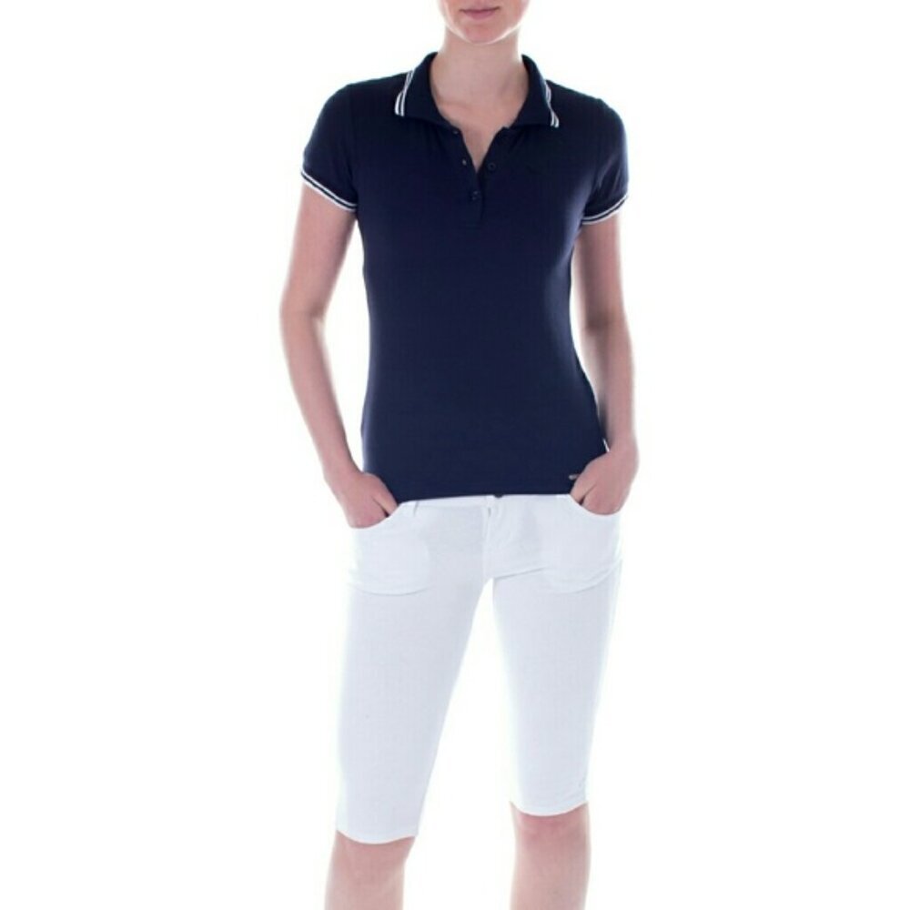 Polo Shirt, Mia Mia Girl Junior, Navy, XL